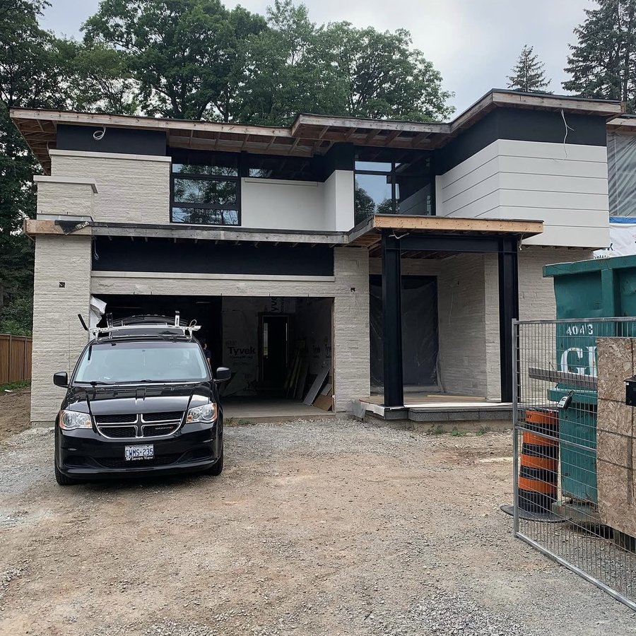 Modern custom home
